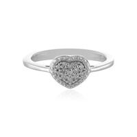 Anillo en plata con Diamante I2 (I)