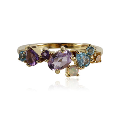 Anillo en plata con Amatista Rosa de Francia