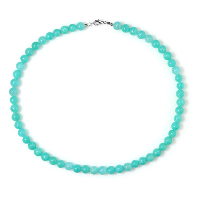 Collar en plata con Amazonita