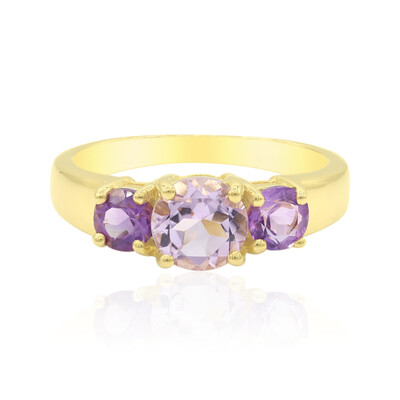 Anillo en plata con Amatista Rosa de Francia