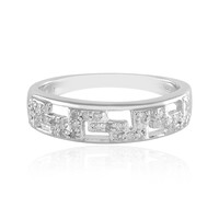 Anillo en plata con Diamante I2 (I)