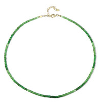 Collar en plata con Tsavorita de Tanzania
