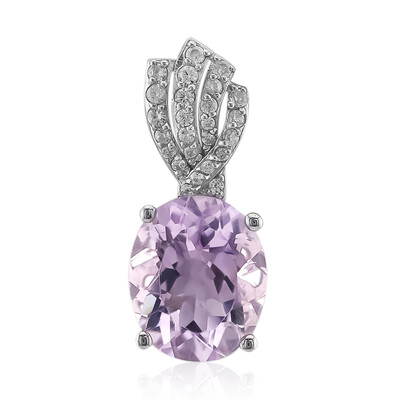 Colgante en plata con Amatista Rosa de Francia