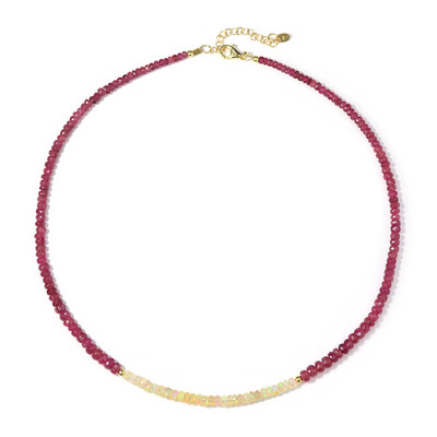Collar en plata con Ópalo de Welo