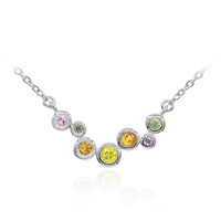 Collar en plata con Zafiro amarillo