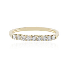 Anillo en oro con Diamante IF (G)  (de Melo)