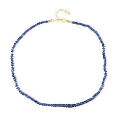 Collar en plata con Cianita de Nepal (Adela Silber)