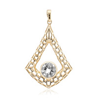 Colgante en oro con Danburita (Ornaments by de Melo)