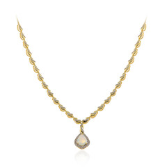Collar en plata con Ópalo de Welo