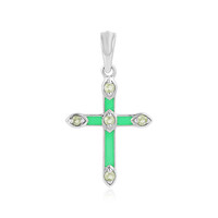 Colgante en plata con Peridoto