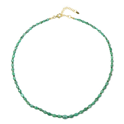 Collar en plata con Esmeralda de Zambia