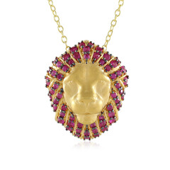 Colgante en plata con Rubí de Birmania (Gems en Vogue)