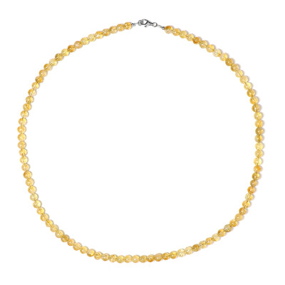 Collar en plata con Citrino