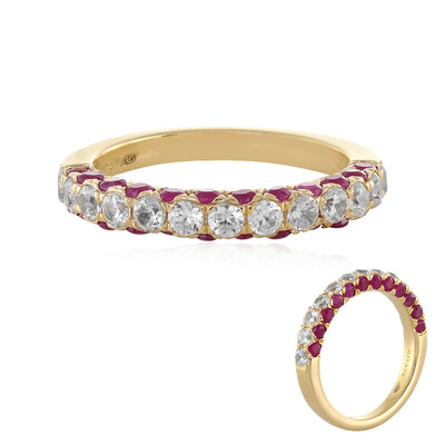 Anillo en oro con Zircón (Adela Gold)