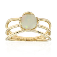 Anillo en oro con Ópalo de Welo