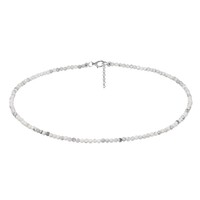 Collar en plata con Ópalo con dendritas