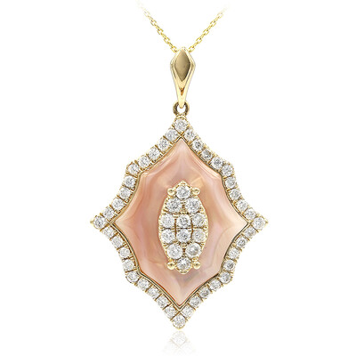 Collar en oro con Nácar (CIRARI)