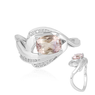 Anillo en plata con Ametrino