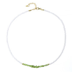 Collar en plata con Zircón