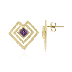 Pendientes en plata con Amatista