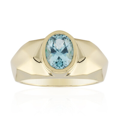 Anillo en oro con Turmalina tono petróleo (Rifkind 1894 Collection)