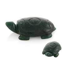Figura con Aventurina verde