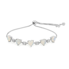 Brazalete en plata con Ópalo de Welo