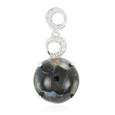 Colgante en plata con Pietersita