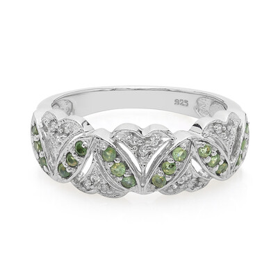 Anillo en plata con Alejandrita