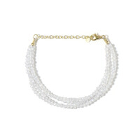 Brazalete en plata con Zircón