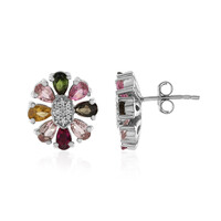 Pendientes en plata con Turmalina