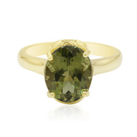 Anillo en oro con Apatita de Fort Dauphin (Tenner Diniz)