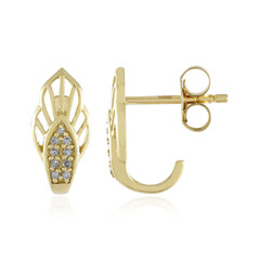 Pendientes en oro con Diamante I2 (H) (Ornaments by de Melo)