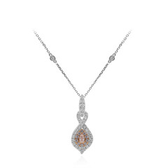 Collar en oro con Diamante rosa I1 (CIRARI)