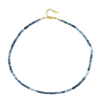 Collar en plata con Aguamarina Santa María