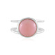 Anillo en plata con Ópalo rosa