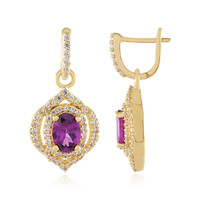Pendientes en plata con Umbalita