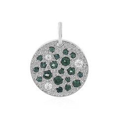 Colgante en plata con Zafiro Montana
