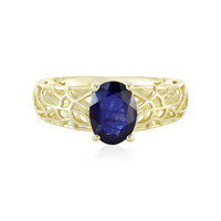 Anillo en oro con Zafiro azul de Madagascar (Ornaments by de Melo)