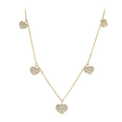 Collar en oro con Diamante I1 (H)  (CIRARI)