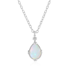 Collar en plata con Ópalo de Welo