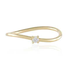 Anillo en oro con Diamante IF (D)