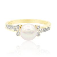 Anillo en oro con Perla de Akoya (TPC)
