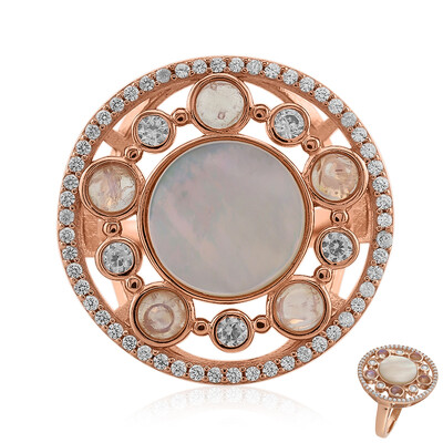 Anillo en plata con Nácar