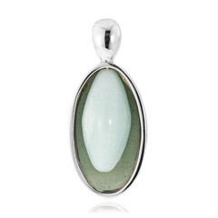 Colgante en plata con Amazonita