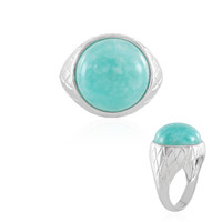 Anillo en plata con Amazonita