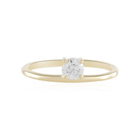 Anillo en oro con Diamante IF (G)  (de Melo)