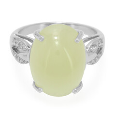 Anillo en plata con Aragonita de Capillitas
