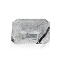 Piedra preciosa con Cuarzo rutilado negro