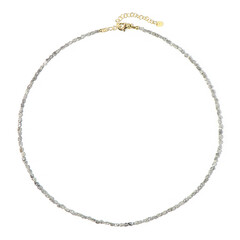 Collar en plata con Diamante plateado